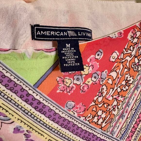 Boho Paisley Print Patchwork Skirt - Picture 6 of 8